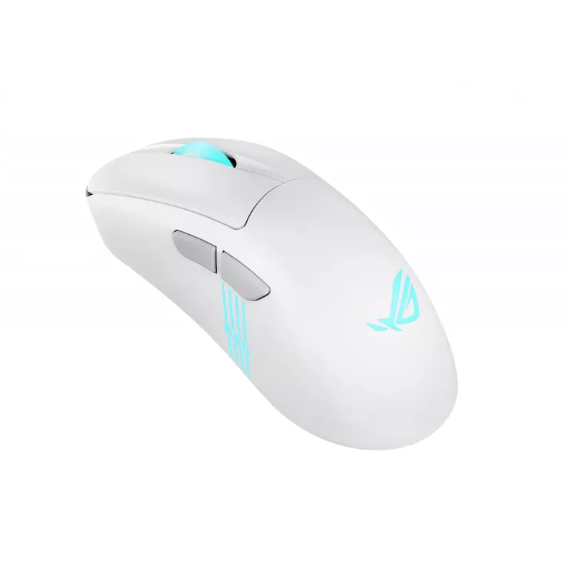 ASUS ROG Keris II Origin WHT mysz do gier Praworęczna RF Wireless + Bluetooth + USB Typ-A Optyczna 42000 DPI