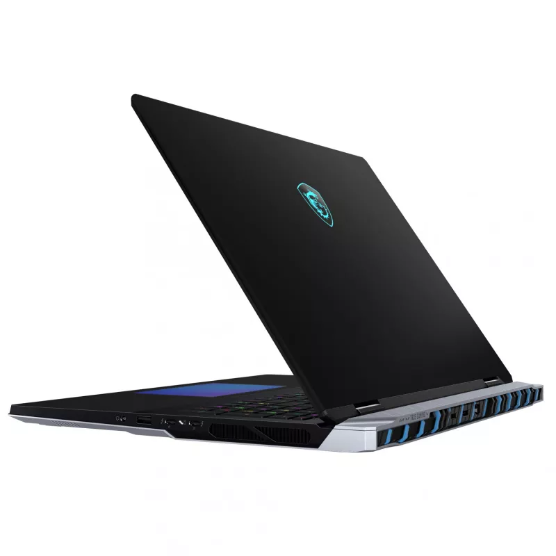 MSI Titan 18 HX AI A2XWIG-073 laptop Intel Core Ultra 9 285HX 45,7 cm (18 cali) UHD+ 64 GB DDR5-SDRAM 6 TB SSD NVIDIA GeForce RTX 5080 Wi-Fi 7 (802.11be) Windows 11 Pro Czarny