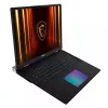 MSI Titan 18 HX AI A2XWIG-073 laptop Intel Core Ultra 9 285HX 45,7 cm (18 cali) UHD+ 64 GB DDR5-SDRAM 6 TB SSD NVIDIA GeForce RTX 5080 Wi-Fi 7 (802.11be) Windows 11 Pro Czarny