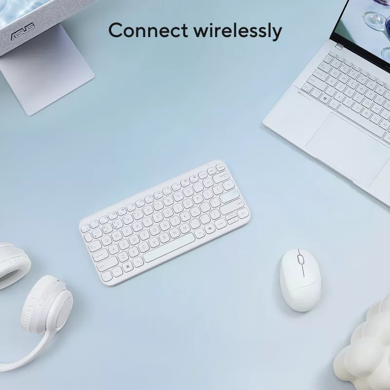 ASUS Fragrance MD101 mysz Dom Symetryczna RF Wireless + Bluetooth Optyczna 2400 DPI