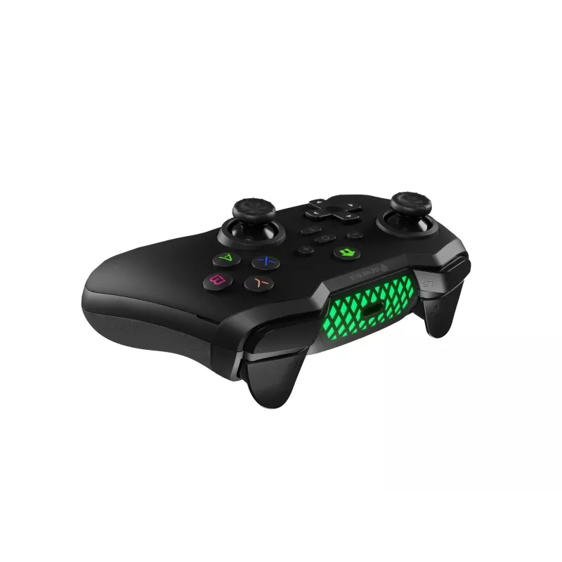 GENESIS Mangan 400 Czarny Bluetooth Gamepad Analog/Cyfrowy Android, MAC, Nintendo Switch, PC, iOS