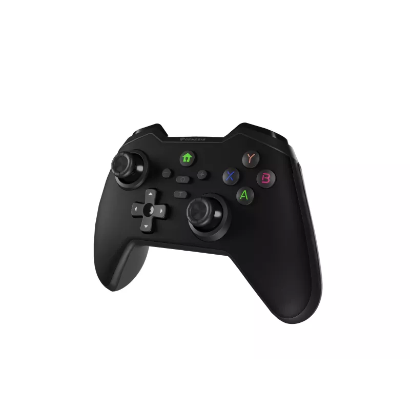 GENESIS Mangan 400 Czarny Bluetooth Gamepad Analog/Cyfrowy Android, MAC, Nintendo Switch, PC, iOS