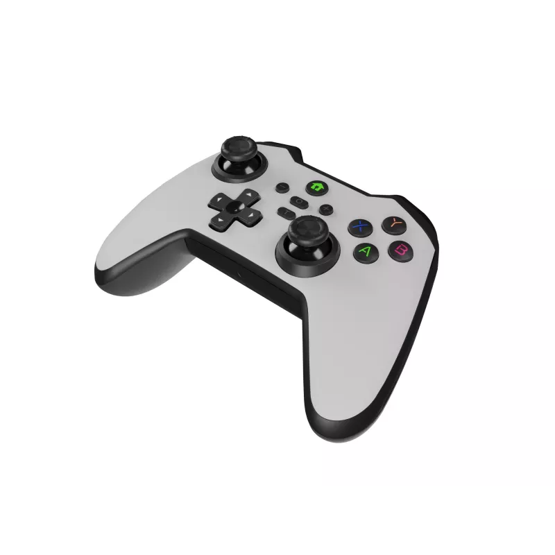 GENESIS Mangan 400 biały Bluetooth Gamepad Analogowy / Cyfrowy Android, MAC, Nintendo Switch, PC, iOS