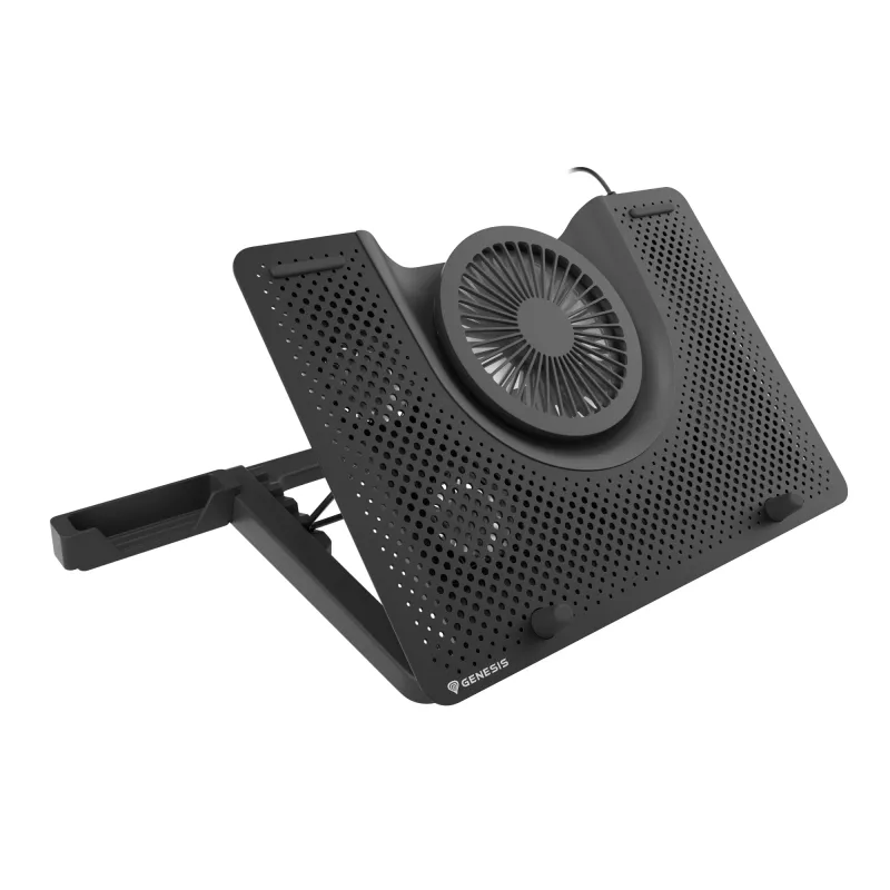 GENESIS Oxid 550 podkładka chłodząca do laptopa 43,9 cm (17,3 cala) 2800 RPM Czarny