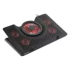 GENESIS Oxid 550 podkładka chłodząca do laptopa 43,9 cm (17,3 cala) 2800 RPM Czarny