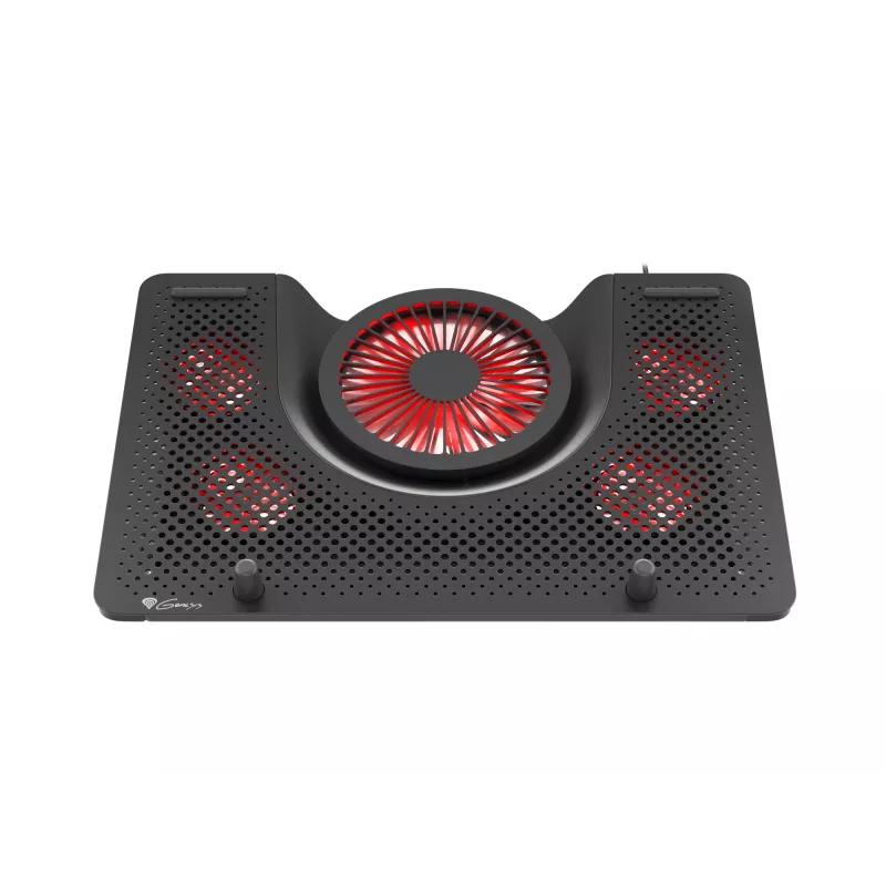 GENESIS Oxid 550 podkładka chłodząca do laptopa 43,9 cm (17,3 cala) 2800 RPM Czarny