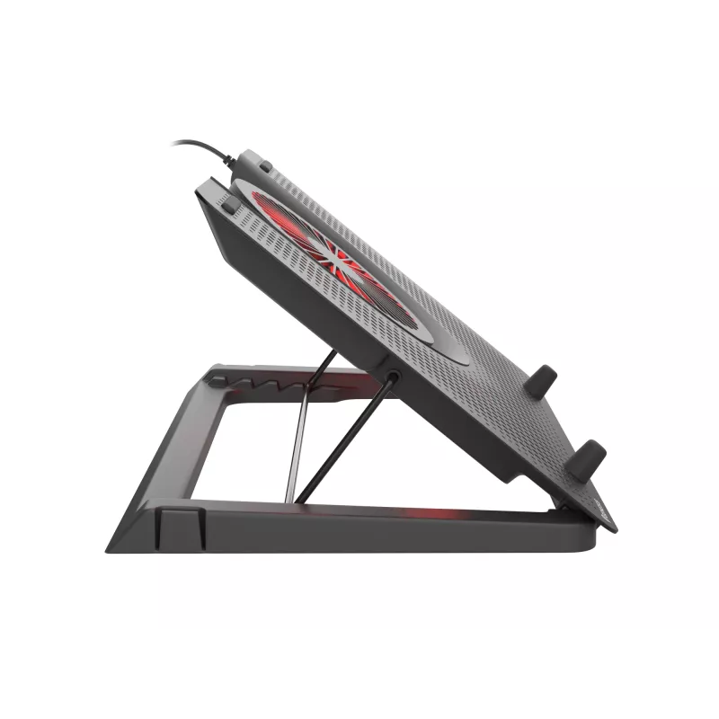 GENESIS Oxid 550 podkładka chłodząca do laptopa 43,9 cm (17,3 cala) 2800 RPM Czarny