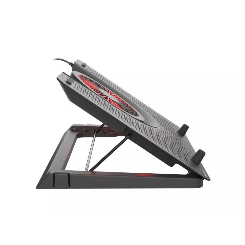 GENESIS Oxid 550 podkładka chłodząca do laptopa 43,9 cm (17,3 cala) 2800 RPM Czarny