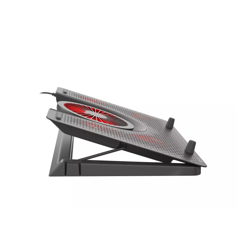 GENESIS Oxid 550 podkładka chłodząca do laptopa 43,9 cm (17,3 cala) 2800 RPM Czarny