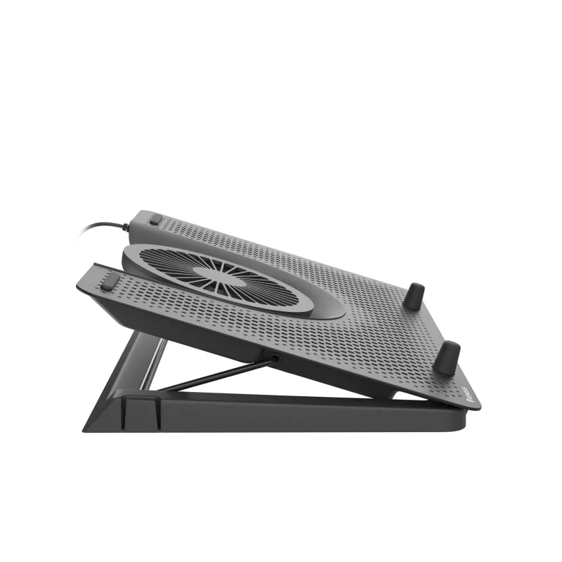 GENESIS Oxid 550 podkładka chłodząca do laptopa 43,9 cm (17,3 cala) 2800 RPM Czarny