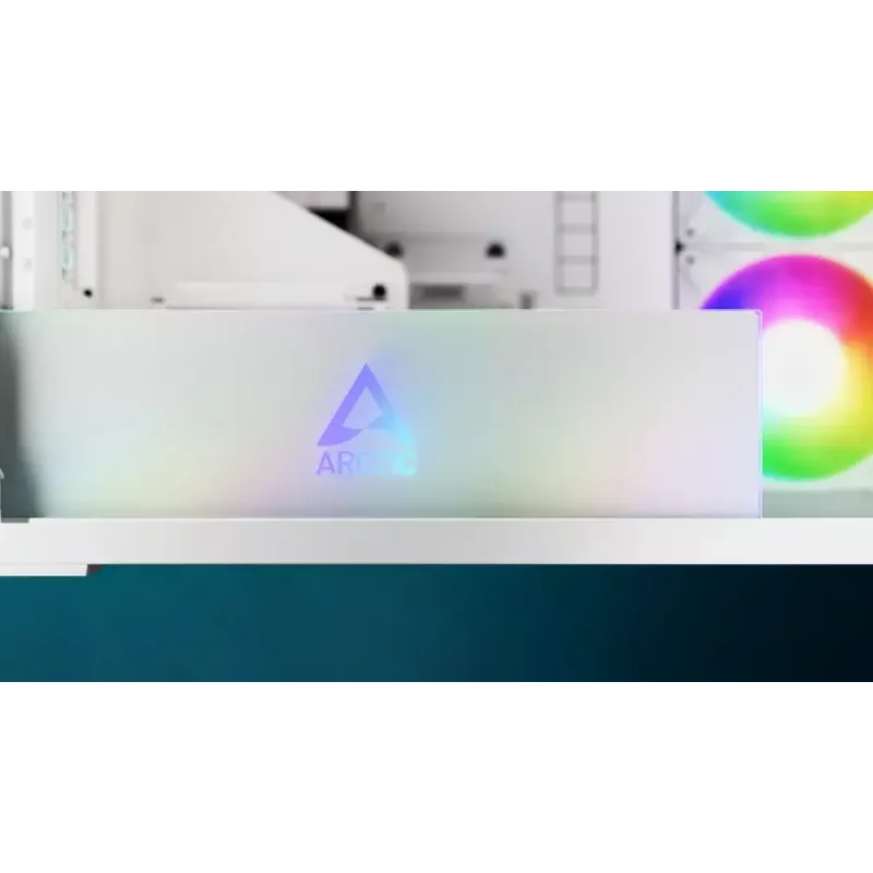 ARCTIC Xtender VG (Biały) Premium Obudowa PC E-ATX z pionowym montażem GPU