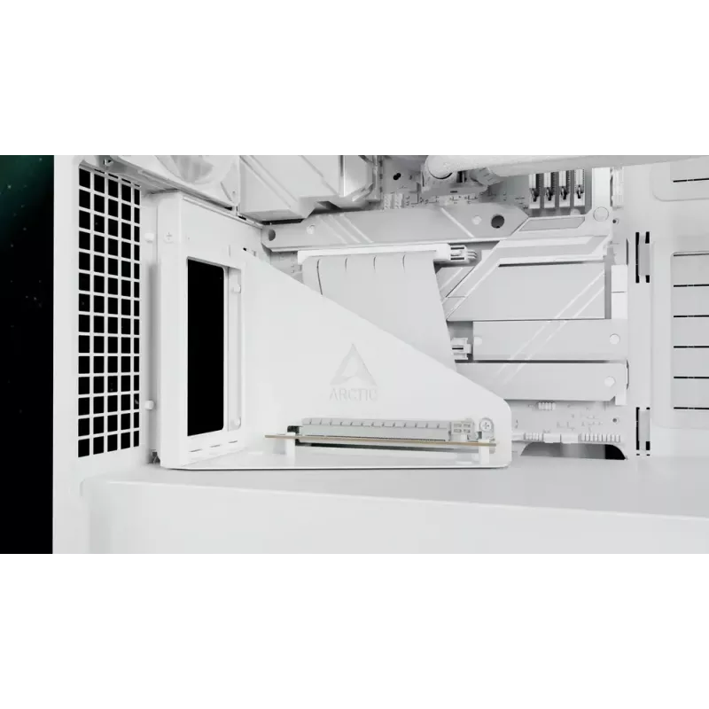 ARCTIC Xtender VG (Biały) Premium Obudowa PC E-ATX z pionowym montażem GPU