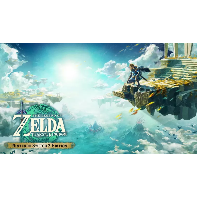 Nintendo The Legend of Zelda: Tears of the Kingdom Nintendo Switch 2 Edition Niemiecki, Holenderski, Angielski, Hiszpański, Francuski, Włoski, Japoński, Koreański, Rosyjski Nintendo Switch 2