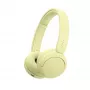 Sony WHCH520Y.CE7, Bezprzewodowe, Połączenia/Muzyka, 20–20000 Hz, 147 g, Zestaw słuchawkowy, Żółty
