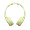 Sony WHCH520Y.CE7, Bezprzewodowe, Połączenia/Muzyka, 20–20000 Hz, 147 g, Zestaw słuchawkowy, Żółty