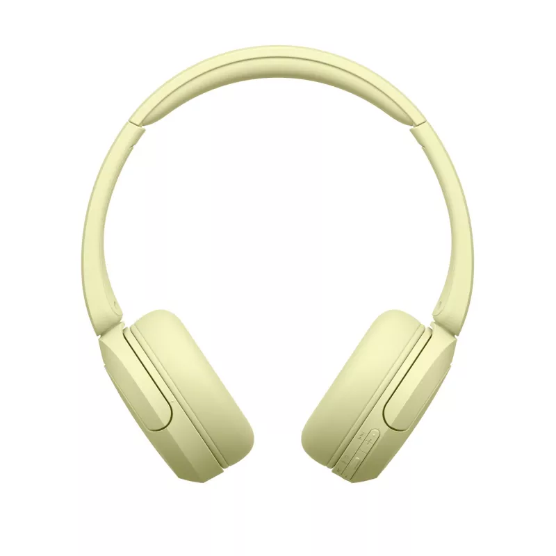 Sony WHCH520Y.CE7, Bezprzewodowe, Połączenia/Muzyka, 20–20000 Hz, 147 g, Zestaw słuchawkowy, Żółty