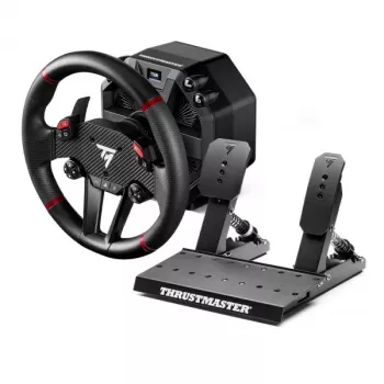 Thrustmaster T598 Czarny, Czerwony Kierownica USB + Pedały Analogowe / Cyfrowe PC, PlayStation 4, PlayStation 5