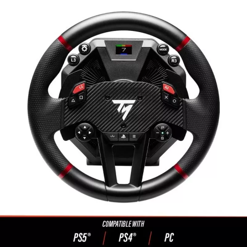 Thrustmaster T598 Czarny, Czerwony Kierownica USB + Pedały Analogowe / Cyfrowe PC, PlayStation 4, PlayStation 5