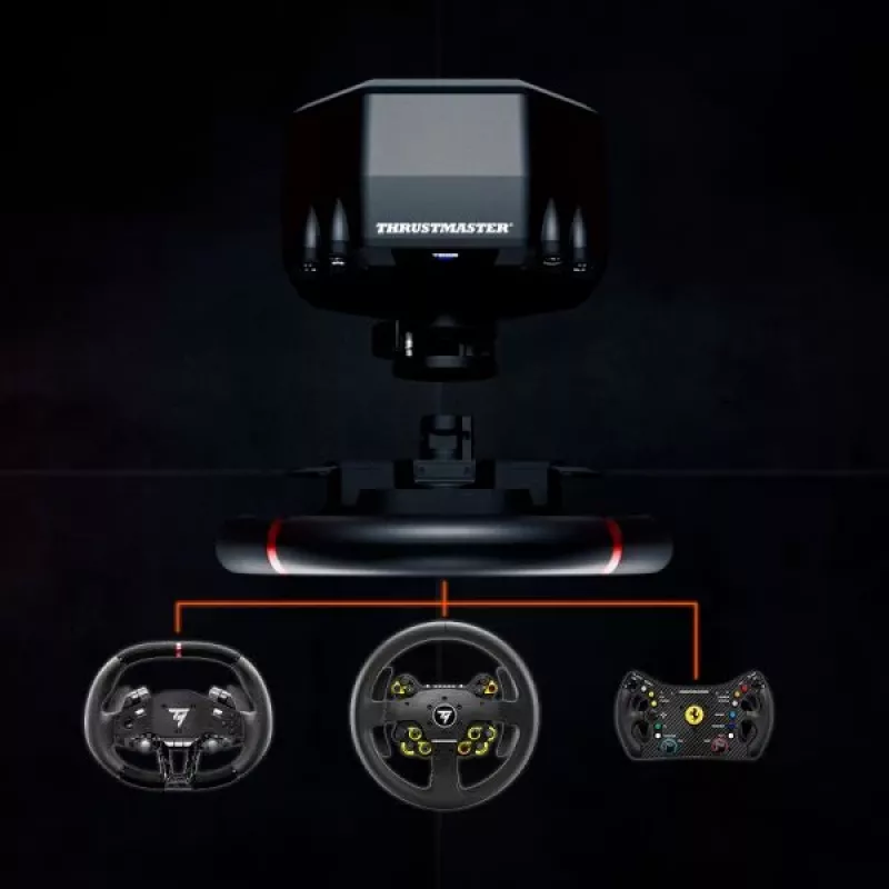 Thrustmaster T598 Czarny, Czerwony Kierownica USB + Pedały Analogowe / Cyfrowe PC, PlayStation 4, PlayStation 5