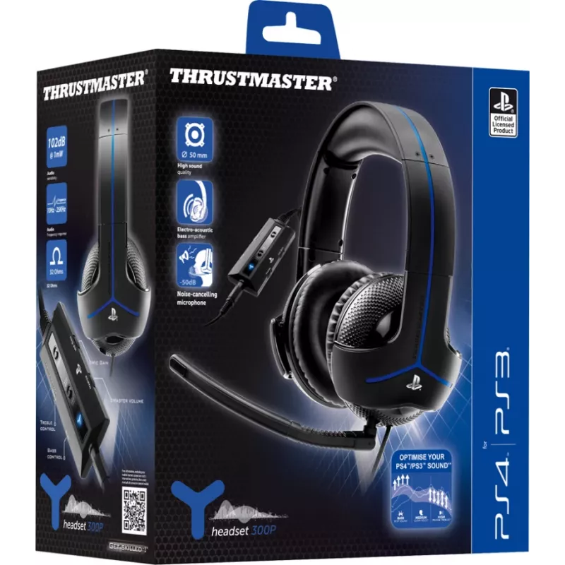 Thrustmaster Y-300P Headset Wired Head-band Gaming Czarny