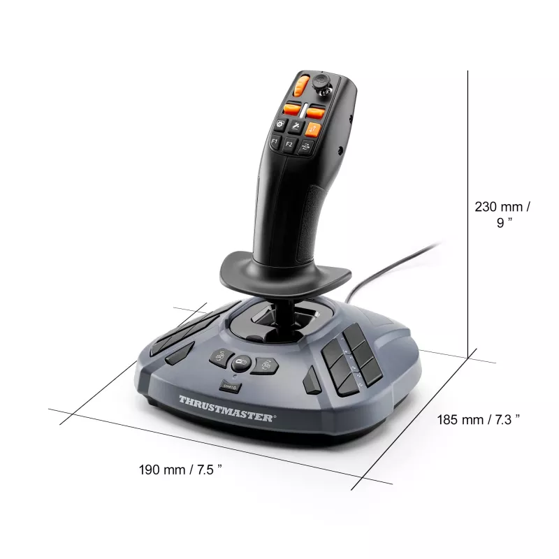Thrustmaster SimTask FarmStick, wielofunkcyjny joystick do rolnictwa