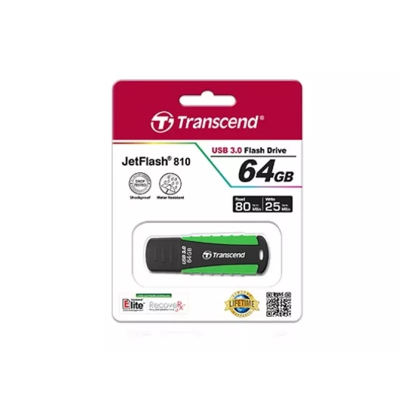 Pamięć USB Transcend 64 GB USB Type-A 3.2 Gen 1 JetFlash 810