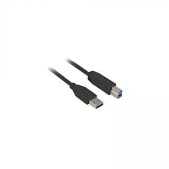 Kabel USB Sharkoon 5m USB 3.2 Gen 1 USB A USB B Czarny