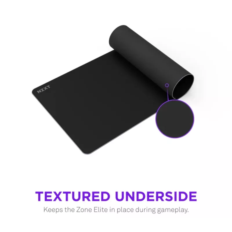 NZXT Zone Elite myszpad - Large - 400x400mm - Czarny