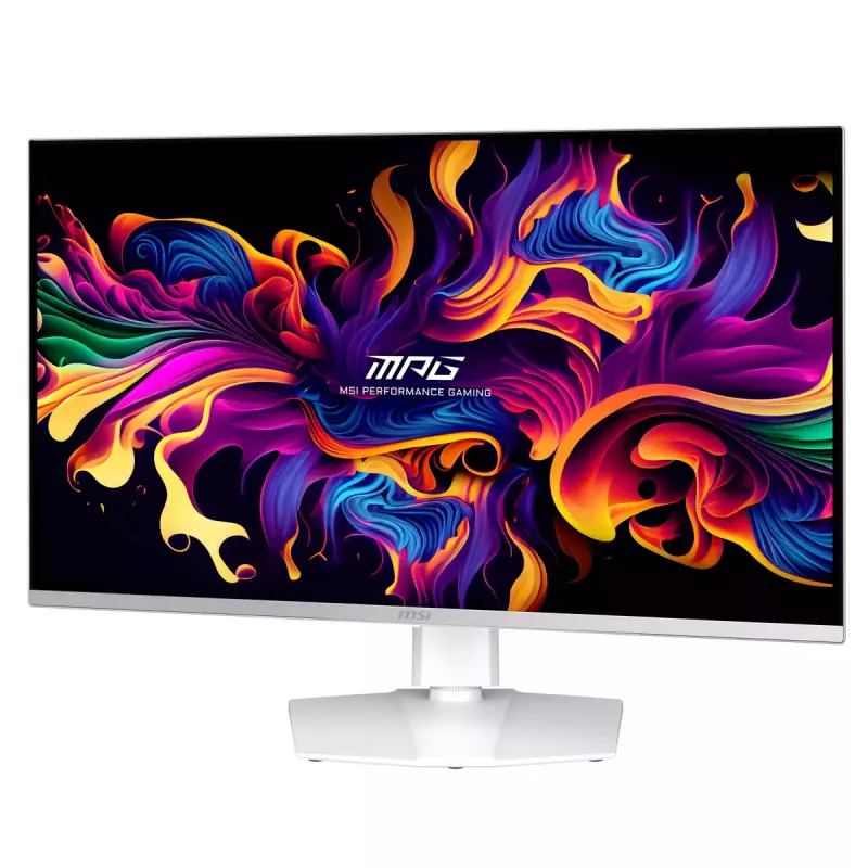 MSI MPG 321URXWDE monitor QD-OLED 80 cm (31,5 cala) 3840 x 2160 pikseli 4K Ultra HD Biały