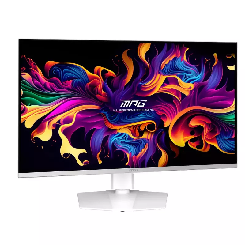 MSI MPG 321URXWDE monitor QD-OLED 80 cm (31,5 cala) 3840 x 2160 pikseli 4K Ultra HD Biały