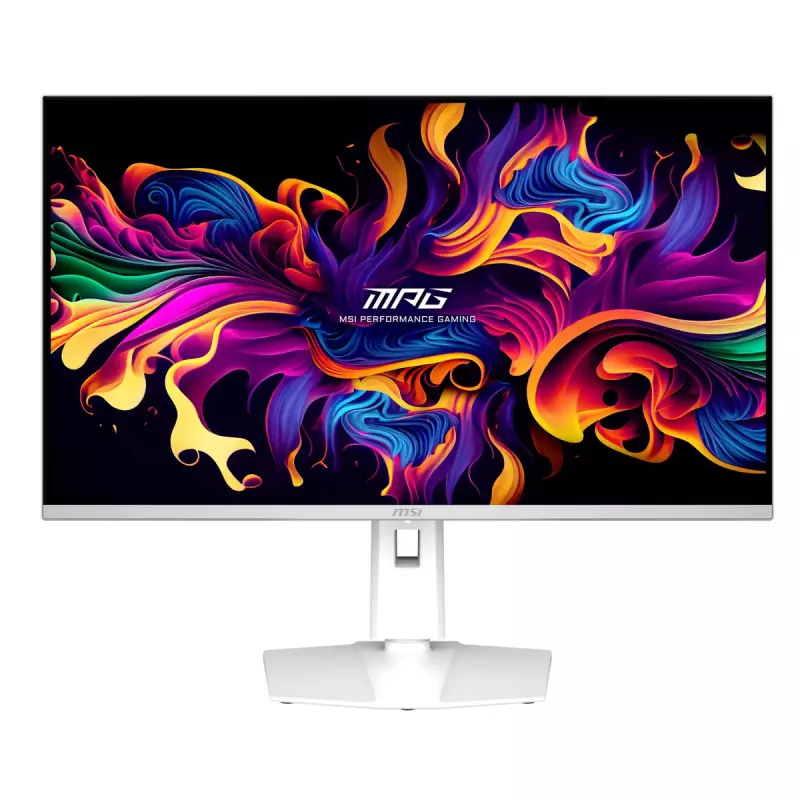 MSI MPG 321URXWDE monitor QD-OLED 80 cm (31,5 cala) 3840 x 2160 pikseli 4K Ultra HD Biały