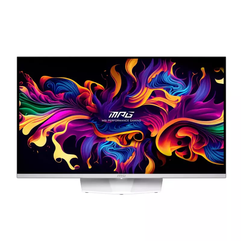 MSI MPG 321URXWDE monitor QD-OLED 80 cm (31,5 cala) 3840 x 2160 pikseli 4K Ultra HD Biały