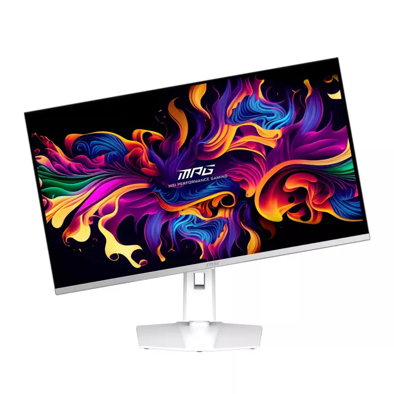 MSI MPG 321URXWDE monitor QD-OLED 80 cm (31,5 cala) 3840 x 2160 pikseli 4K Ultra HD Biały