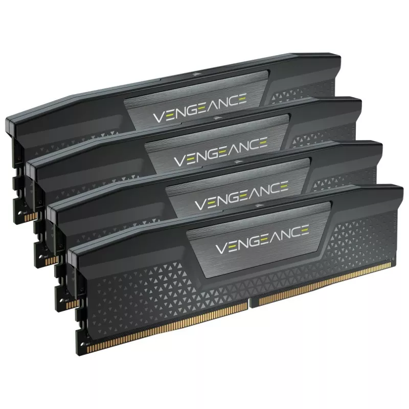 DIMM 192 GB DDR5-5200 (4x 48 GB) Quad-Kit, Arbeitsspeicher schwarz, CMK192GX5M4B5200C38, Vengeance DDR5, INTEL XMP