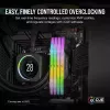 CORSAIR Memory 32 GB DDR5 (2x16 GB) DRAM 6400 MT/s CL36 Memory Kit Vengeance RGB - Czarny