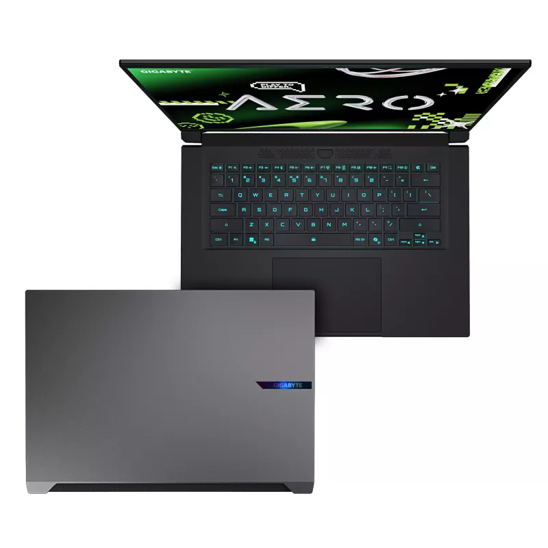 GIGABYTE AERO X16 2WHA3DEC65AP Copilot+ PC AMD Ryzen AI 9 HX 370 Laptop 40,6 cm (16 cali) WQXGA 32 GB DDR5-SDRAM 2 TB SSD NVIDIA GeForce RTX 5070 Wi-Fi 6E (802.11ax) Windows 11 Pro Szary