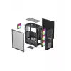 Obudowa PC DeepCool MATREXX 55 MESH V4 C Midi Tower Czarna — ATX, Szkło hartowane, Mesh na przodzie, USB-C