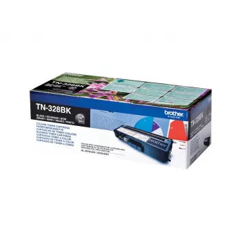 Oryginalny wkład tonerowy Brother TN-328BK 1 szt. Czarny