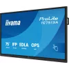 iiyama TE7513A-B1AG Wyświetlacz interaktywny 190,5 cm (75 cali) Wi-Fi 500 cd/m² 4K Ultra HD Czarny Dotykowy Wbudowany procesor Android 18/7