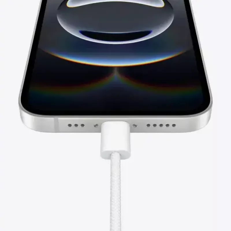 Smartfon Apple iPhone 16e — wyświetlacz 6,1 cala (15,5 cm), A18, 512 GB, Dual SIM, 5G, 48 MP tył, Biały