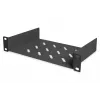 DIGITUS 10in zestaw sieciowy - szafa 6U czarna półka PDU przełącznik 8-portowy panel krosowy CAT6