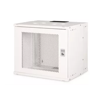 DIGITUS 19-calowa 9U szafka ścienna SOHO Pro drzwi perforowane 460 x 540 x 400 mm niezmontowana szara