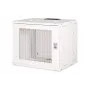 DIGITUS 19-calowa 9U szafka ścienna SOHO Pro drzwi perforowane 460 x 540 x 400 mm niezmontowana szara
