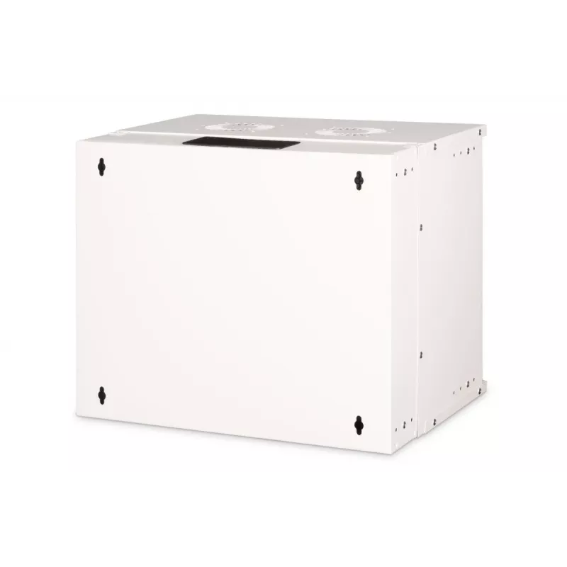 DIGITUS 19-calowa 9U szafka ścienna SOHO Pro drzwi perforowane 460 x 540 x 400 mm niezmontowana szara