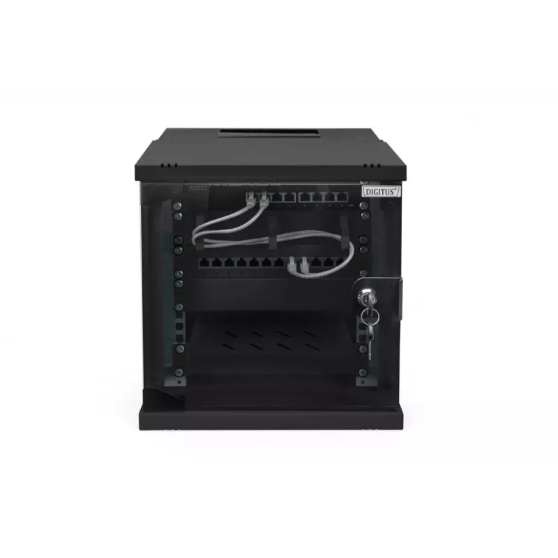 DIGITUS 10IN 6U szafa wisząca - SOHO PRO 325 x 315 x 300mm czarna