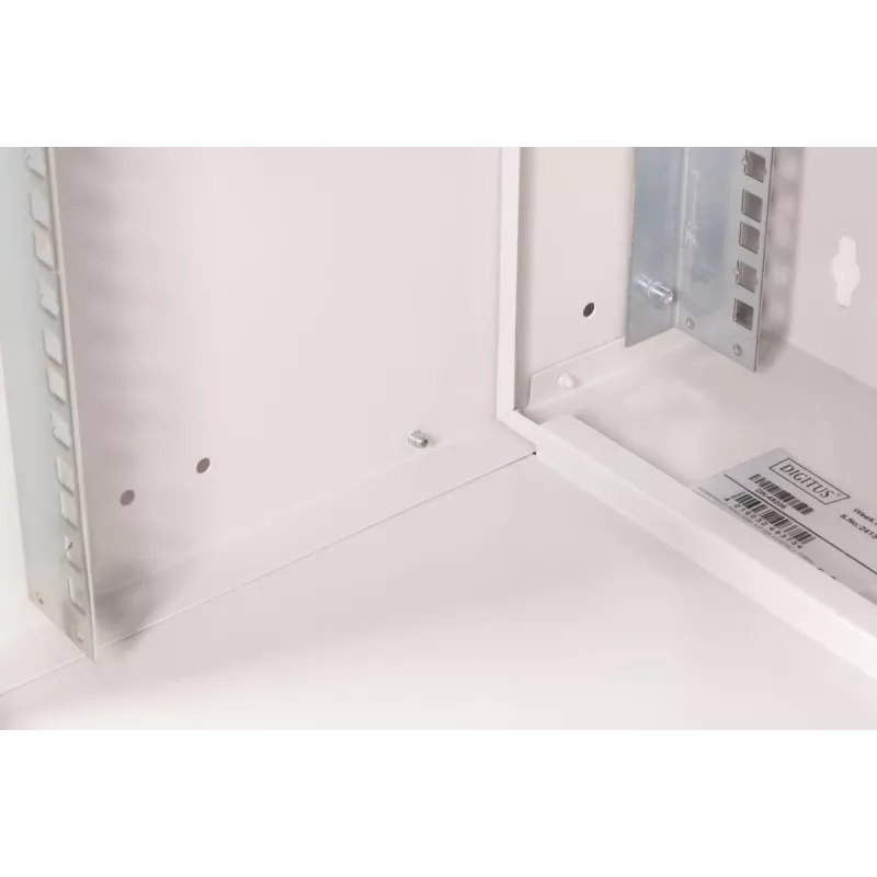 DIGITUS 19-calowa 12U szafka wisząca SOHO Pro drzwi perforowane 595 x 540 x 400mm niezmontowana gr