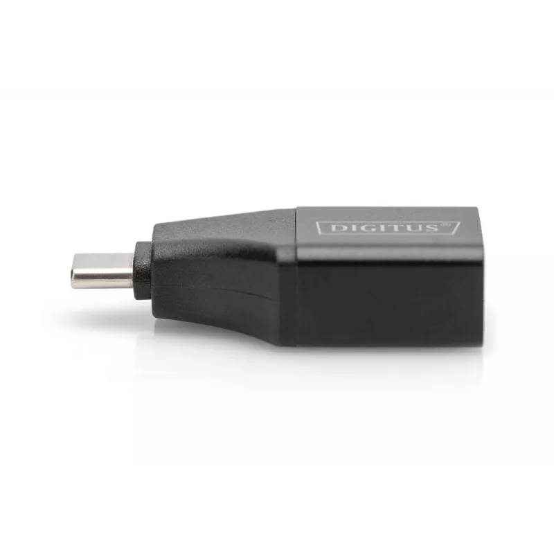 Digitus Adapter USB 4K USB-C na HDMI-A czarny aluminiowy