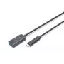DIGITUS Active USB-C Extension kabel - 10G USB 3.2 Gen2 USB-C - USB-A (M/F) - 5m