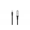 DIGITUS USB-C 3.2 Gen1 - RJ45 Ethernet kabel - CAT6a S/FTP Czarny - 3m