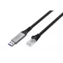 Kabel Ethernet DIGITUS USB 3.2 Gen1 - RJ45 - CAT6a S/FTP czarny - 5 m